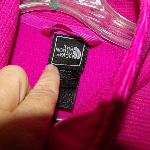 The North Face Big Girls Zippered Sweat Shirt Fleece Girls Sz L - Picture 6 of 7